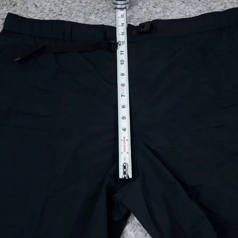 Eddie Bauer Men's Ripstop Tech Cargo Shorts UPF 50+ Black Size XXXL 3XL Belt